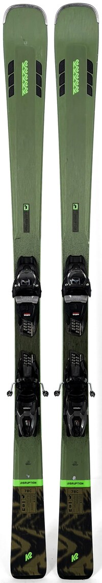 2025 K2 Disruption 78C Skis Topsheets