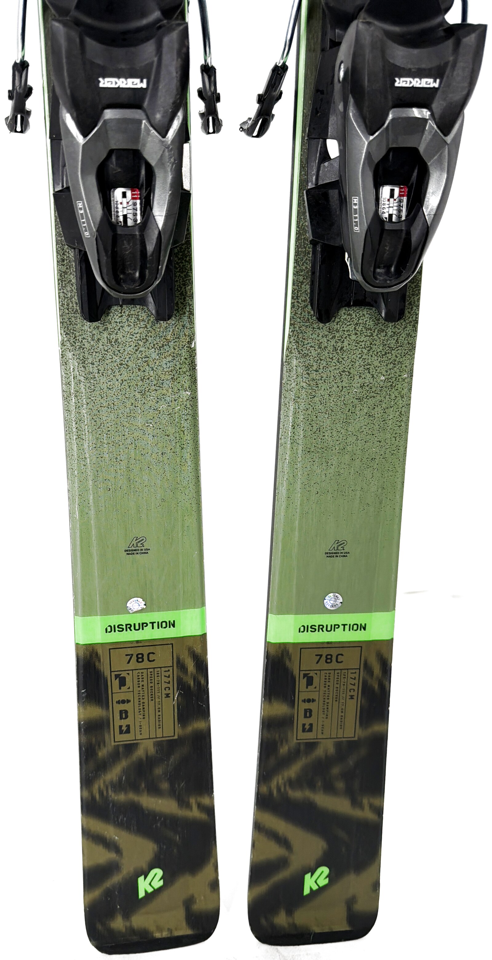 2025 K2 Disruption 78C Skis Tail
