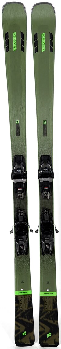 2025 K2 Disruption 78C Skis Topsheets
