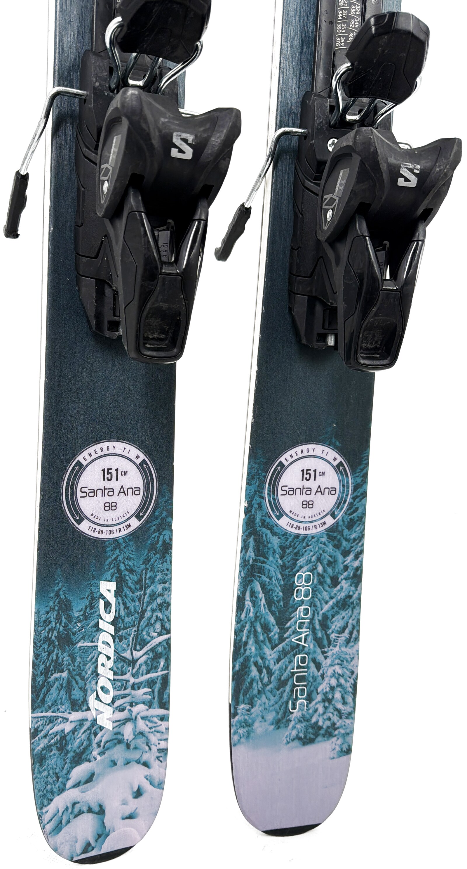 2024 Nordica Santa Ana 88 Skis Tail