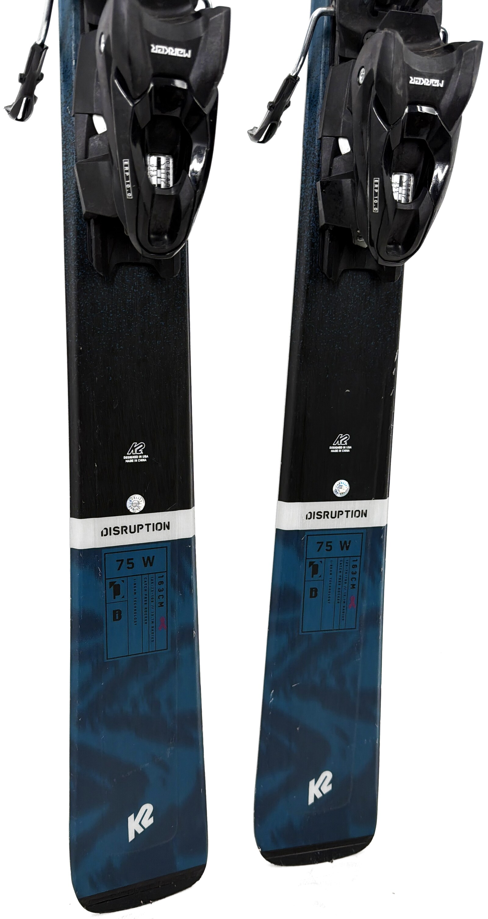 2025 K2 Disruption 75 W Skis Tail