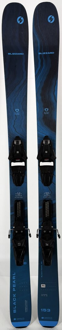 2024 Blizzard Black Pearl 88 Skis Topsheets