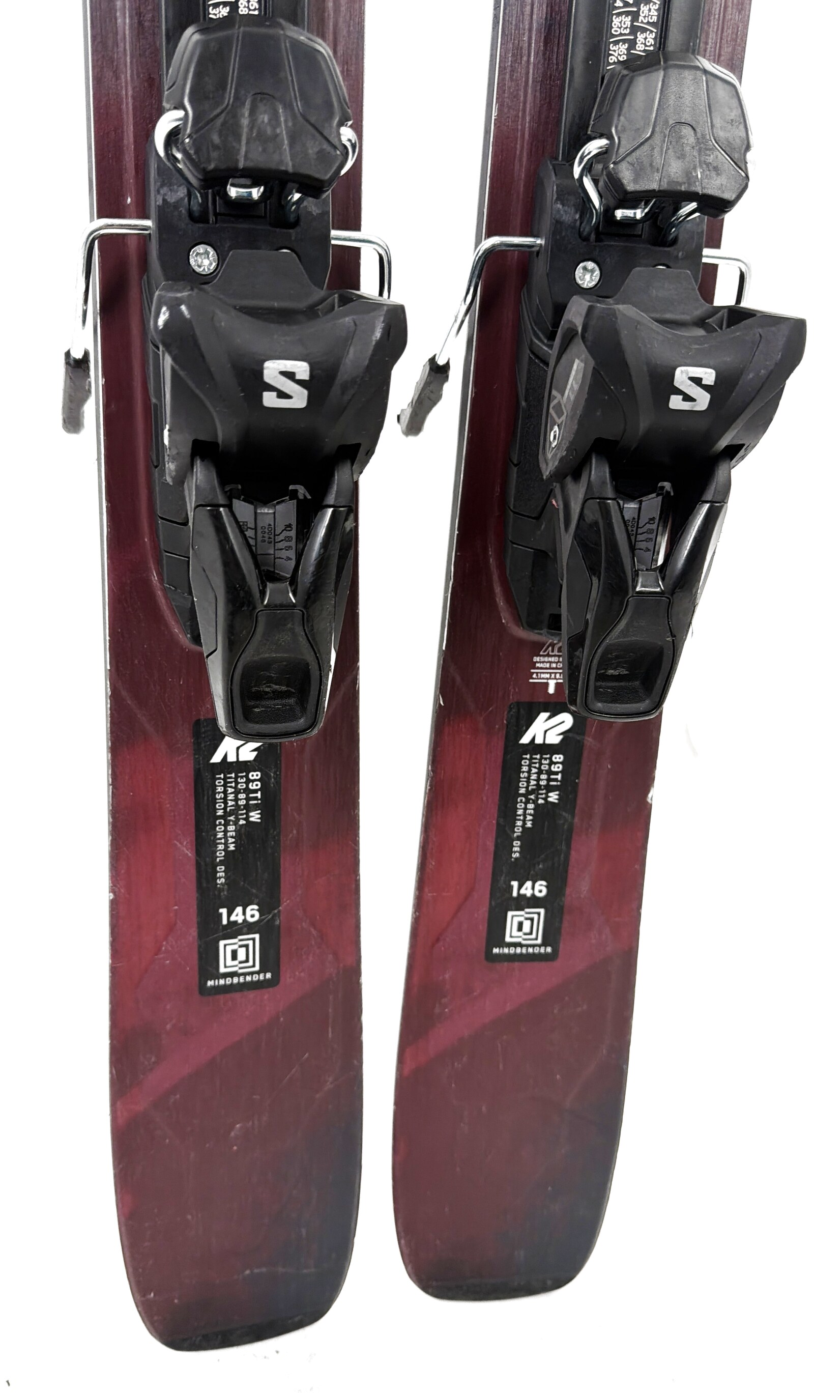 2025 K2 Mindbender 89Ti W Skis Tail