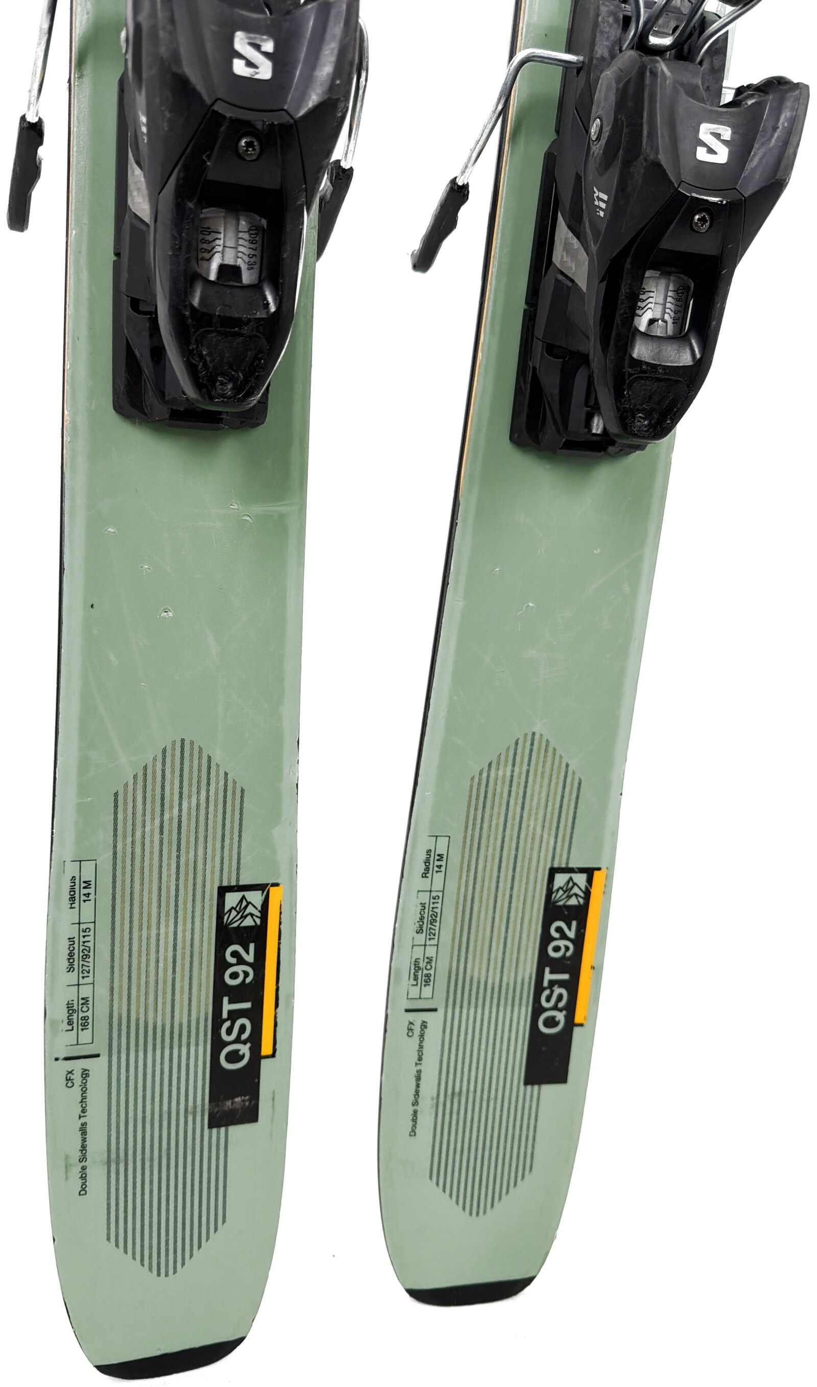 2023 Salomon QST 92 Skis Tail