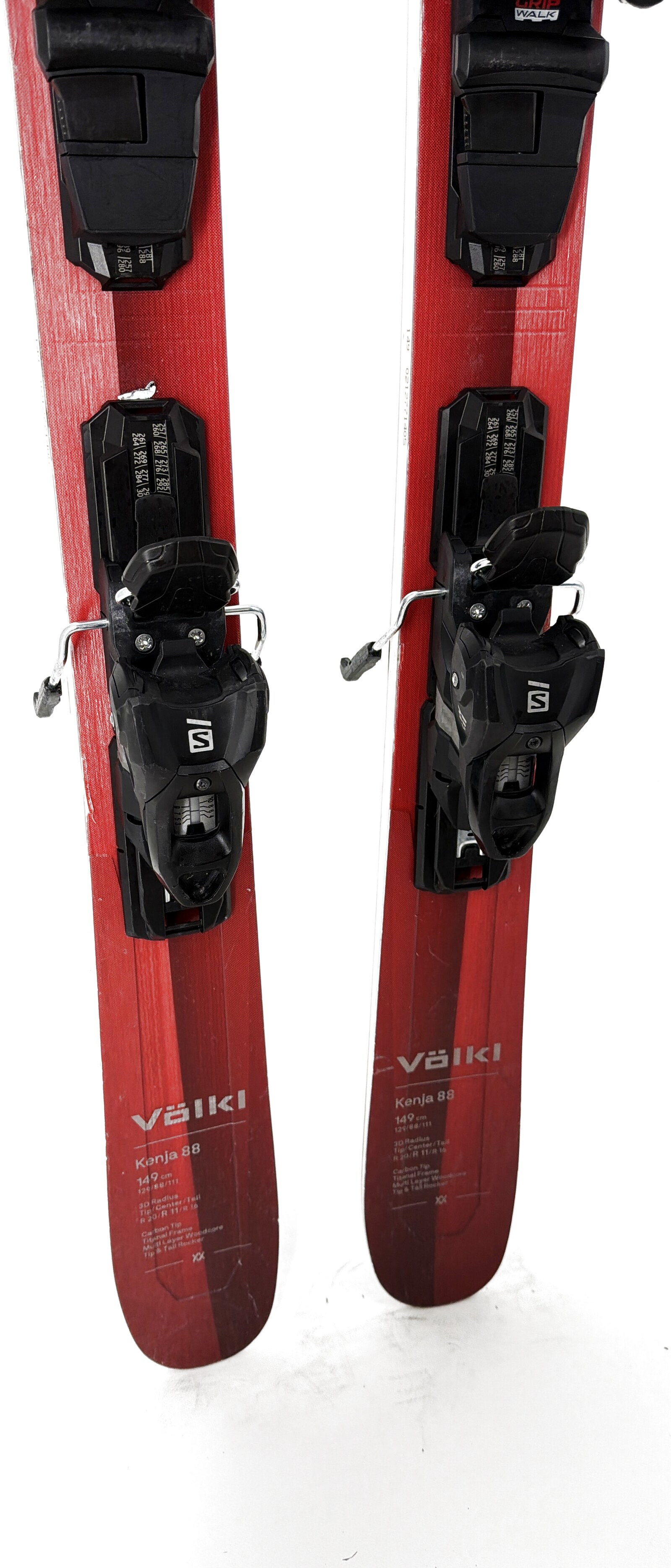 2022 Volkl Kenja 88 Skis Tail
