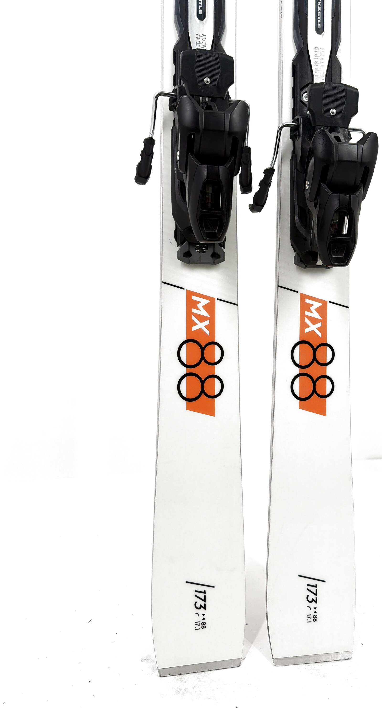 2022 Kastle MX88 Skis Tail