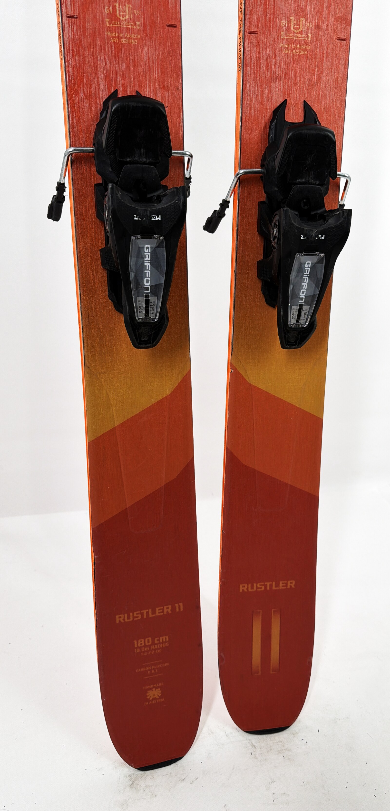 2022 Blizzard Rustler 11 Skis Tail