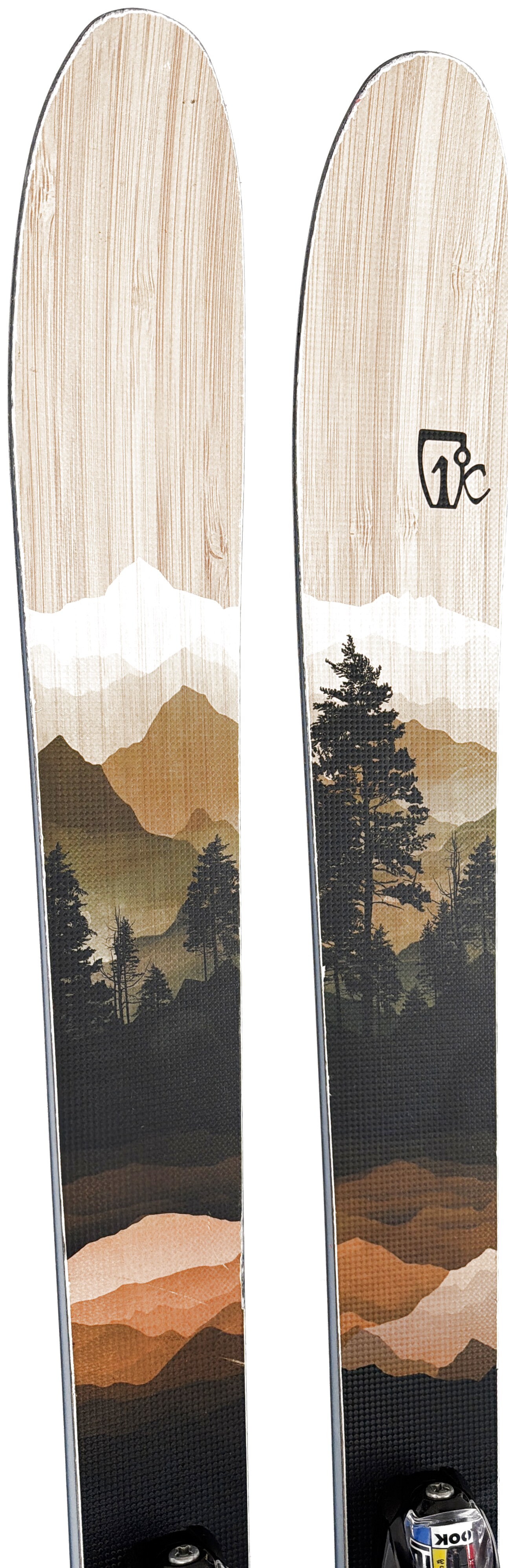 2022 Icelantic Pioneer 96 Skis Tip