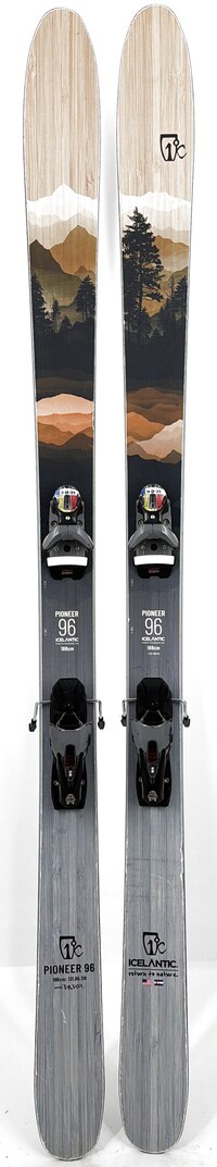 2022 Icelantic Pioneer 96 Skis Topsheets