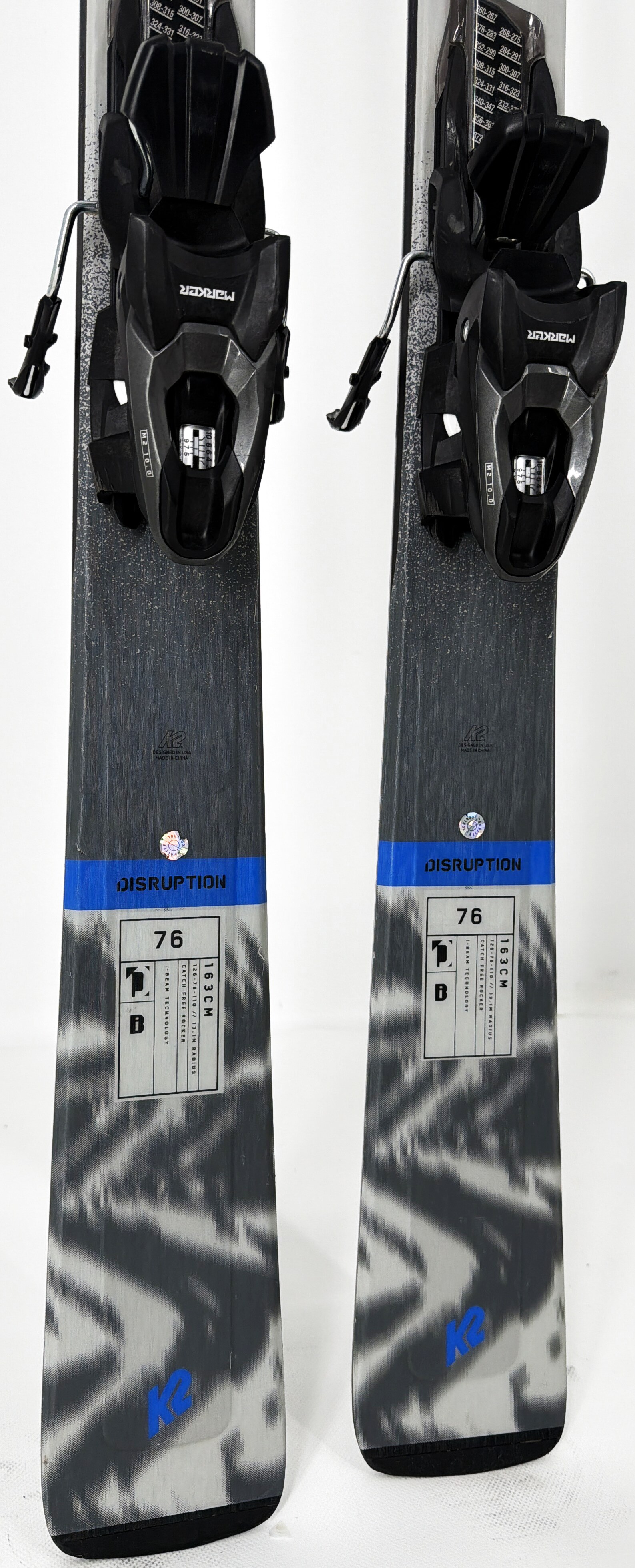 2025 K2 Disruption 76 Skis Tail