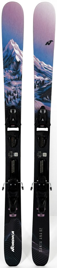 2027 Nordica Santa Ana 92 Skis Topsheets