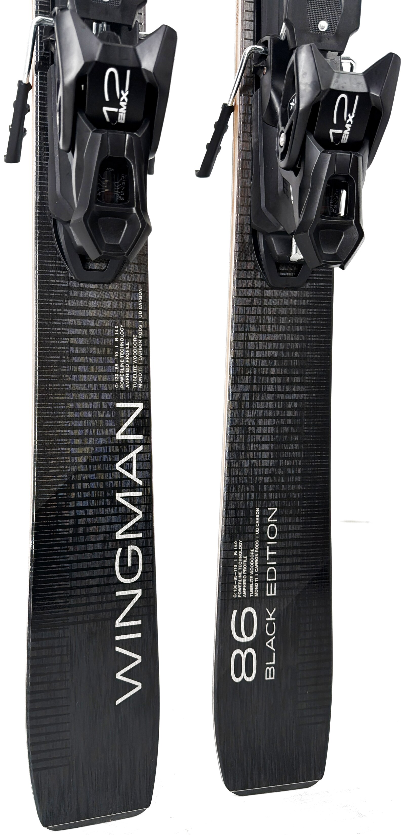 2026 Elan Wingman 86 Black Edition Skis Tail