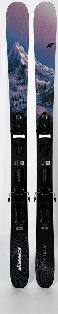 2027 Nordica Santa Ana 92 Skis Topsheets