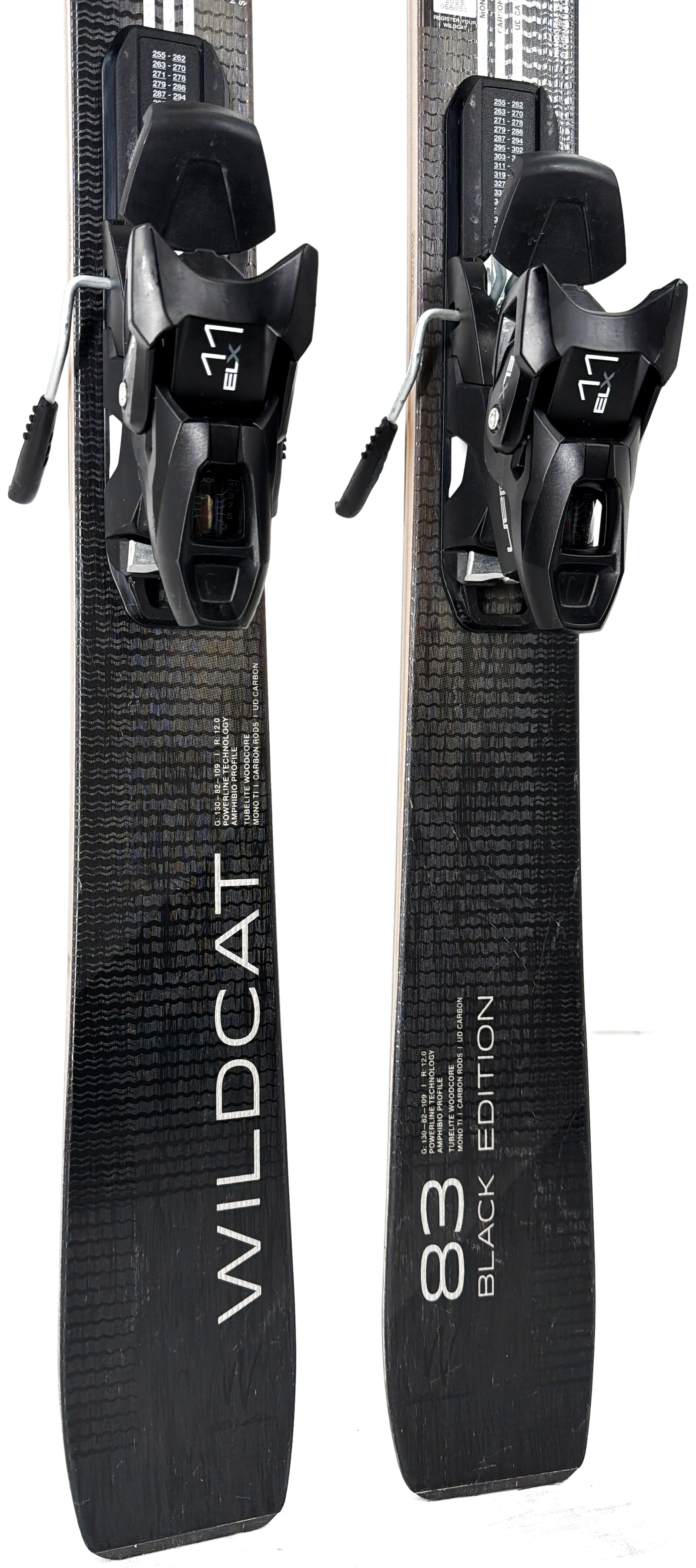 2026 Elan Wildcat 83 Black Edition Skis Tail