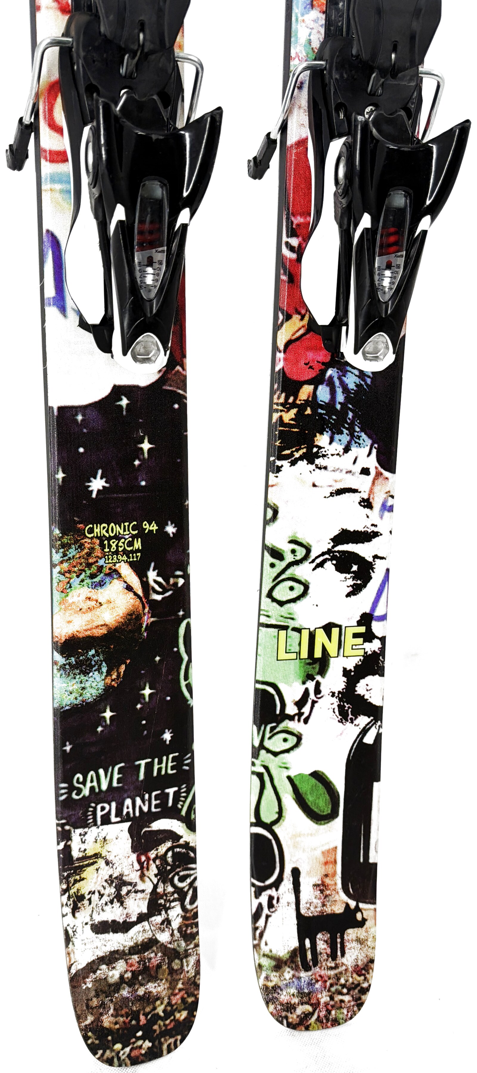 2025 Line Chronic 94 Skis Tail