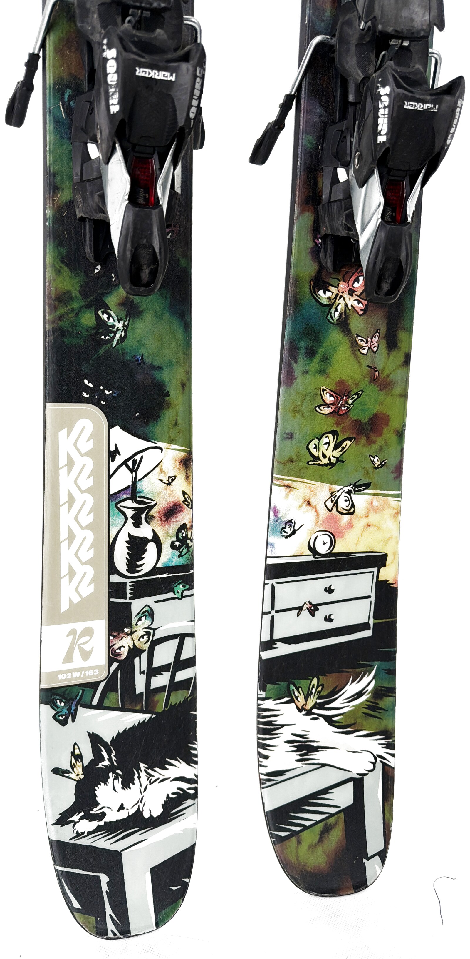 2025 K2 Reckoner 102 W Skis Tail