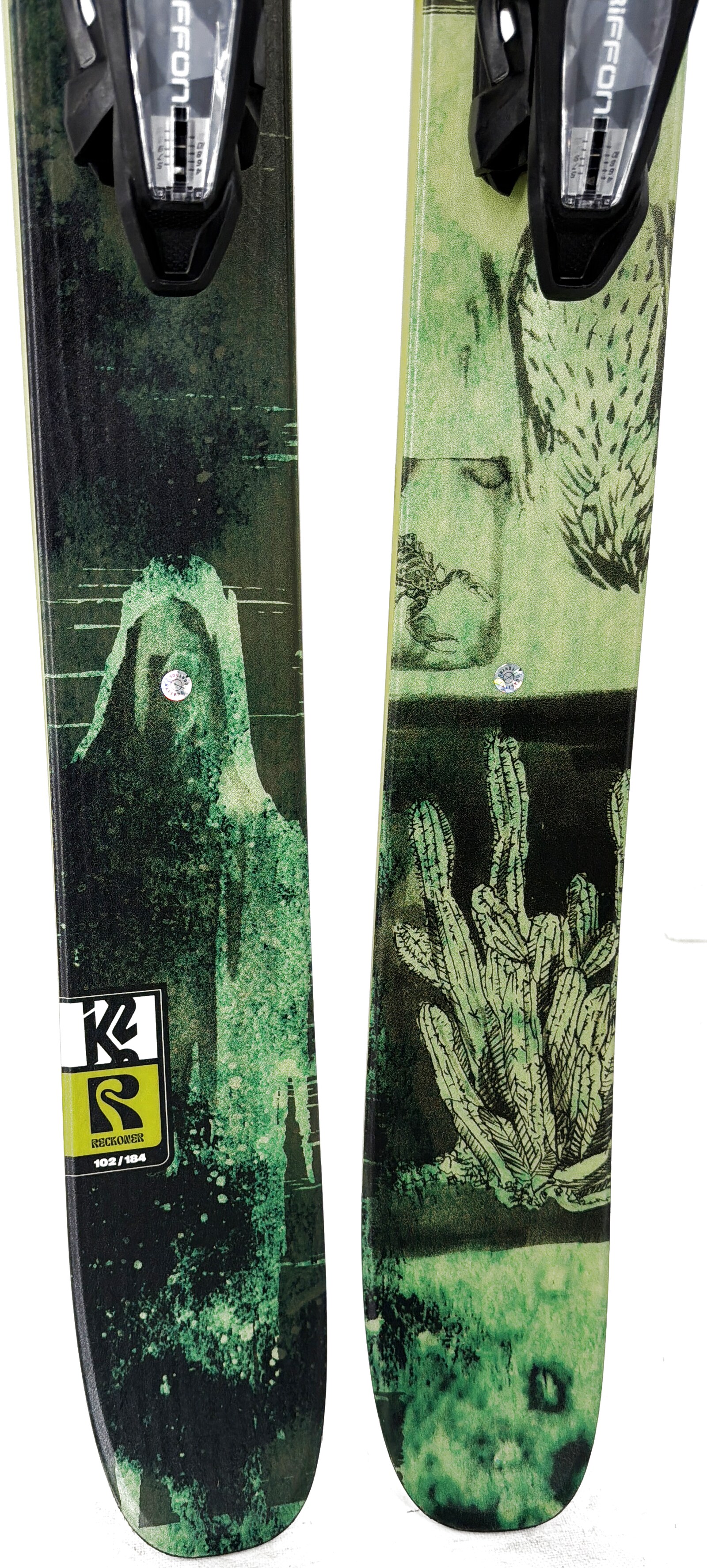 2027 K2 Reckoner 102 Skis Tail
