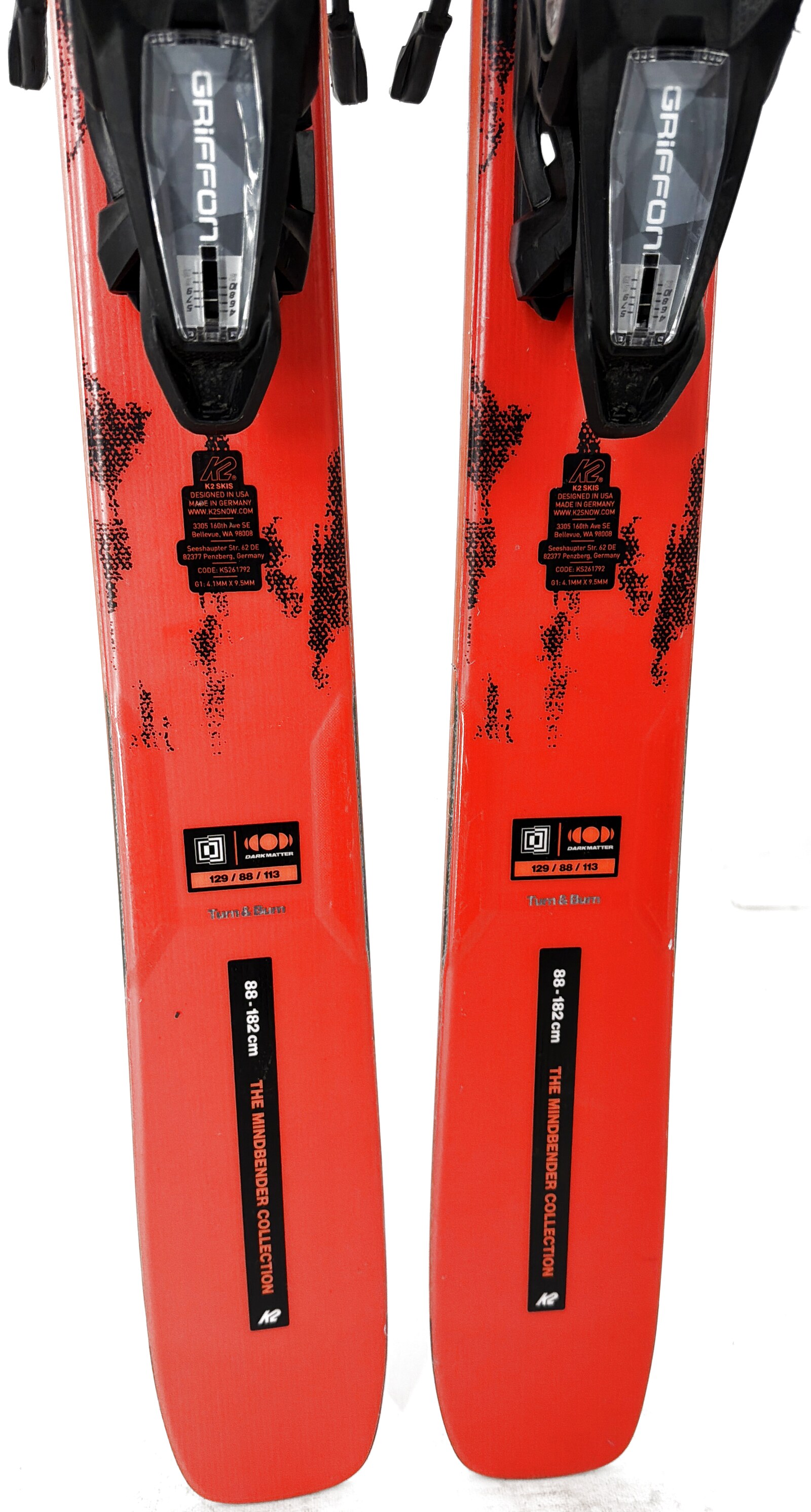 2027 K2 Mindbender 88 Skis Tail