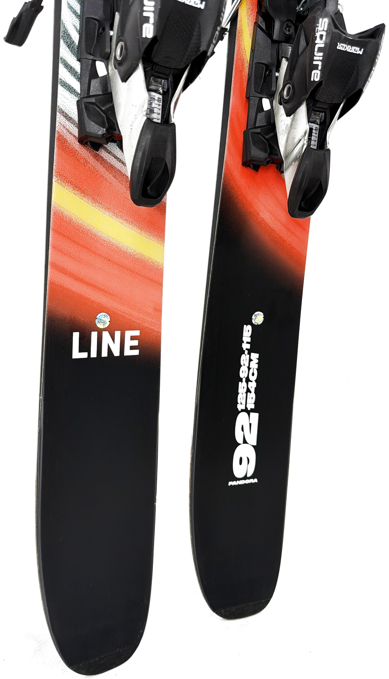 2026 Line Pandora 92 Skis Tail