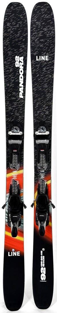 2026 Line Pandora 92 Skis Topsheets