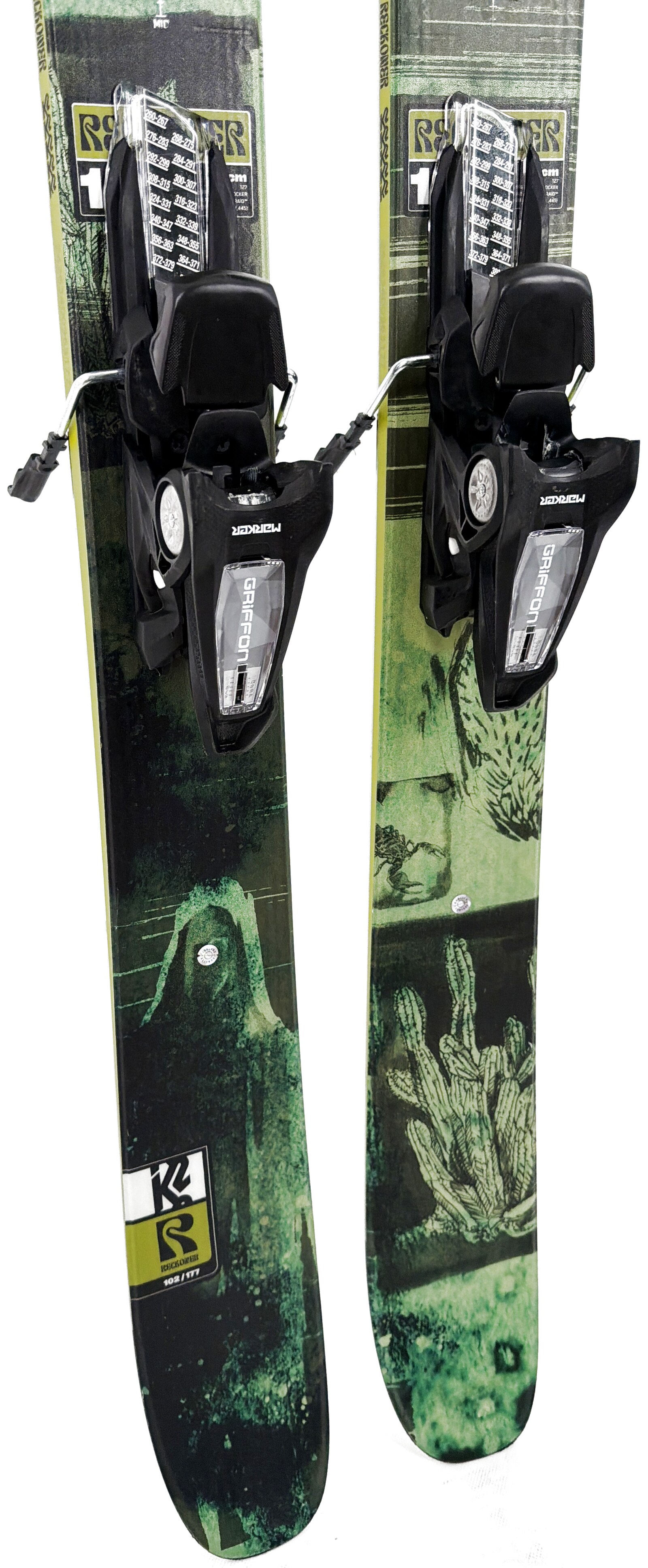 2027 K2 Reckoner 102 Skis Tail