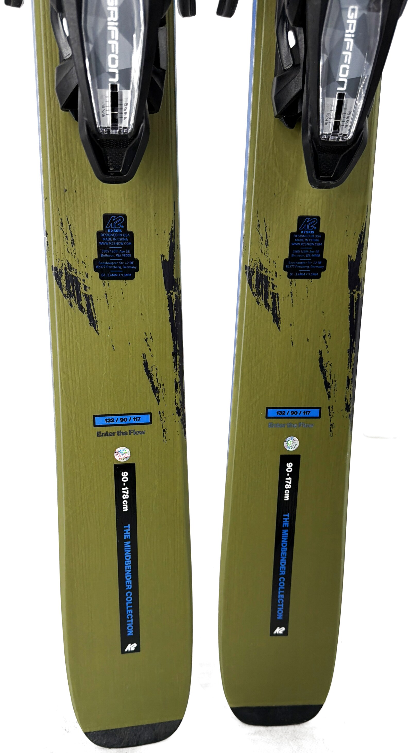2027 K2 Mindbender 90 Skis Tail