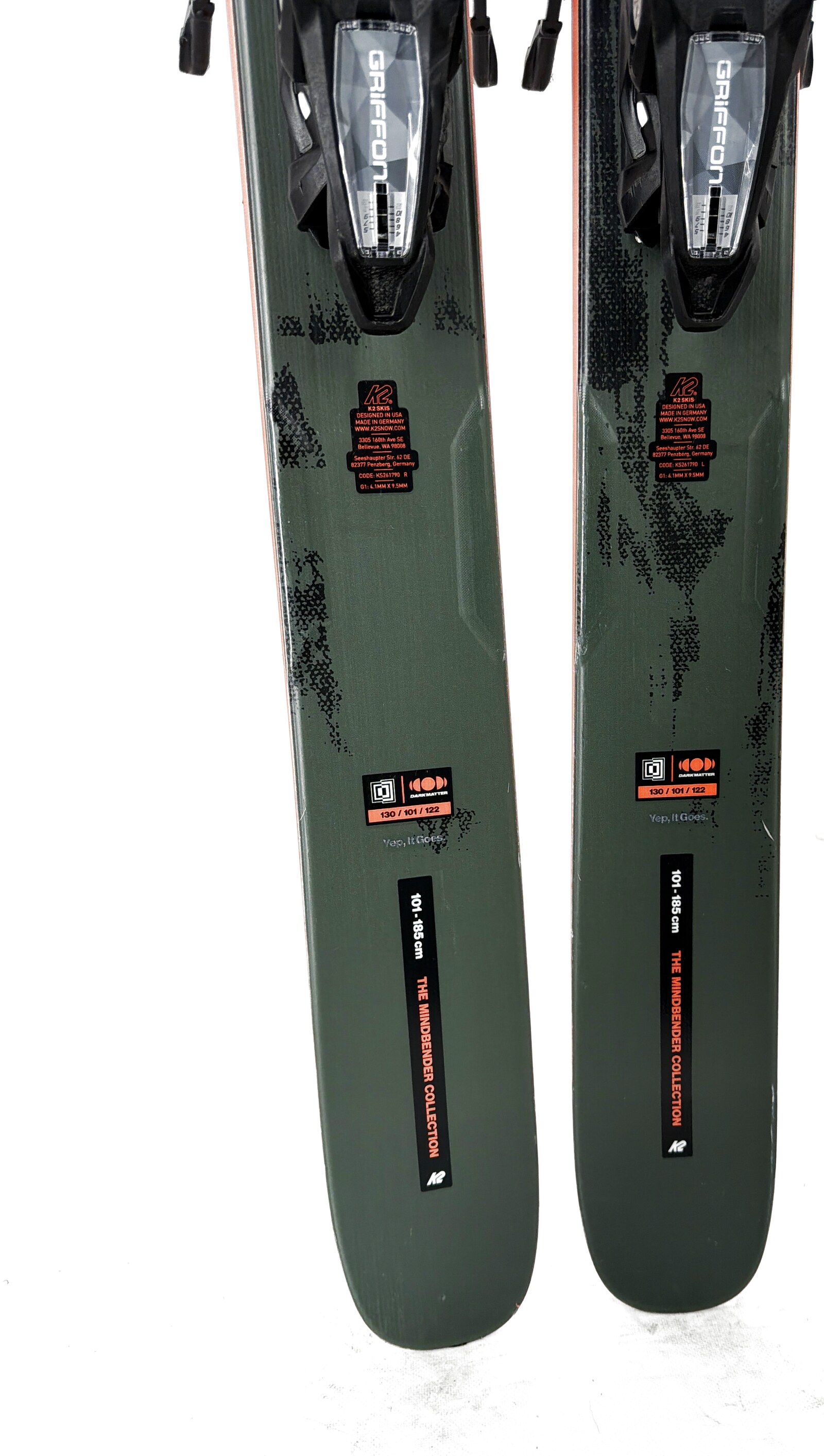 2027 K2 Mindbender 101 Skis Tail