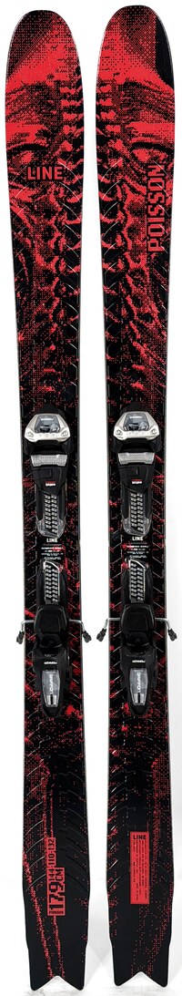 2027 Line Poisson Skis Topsheets