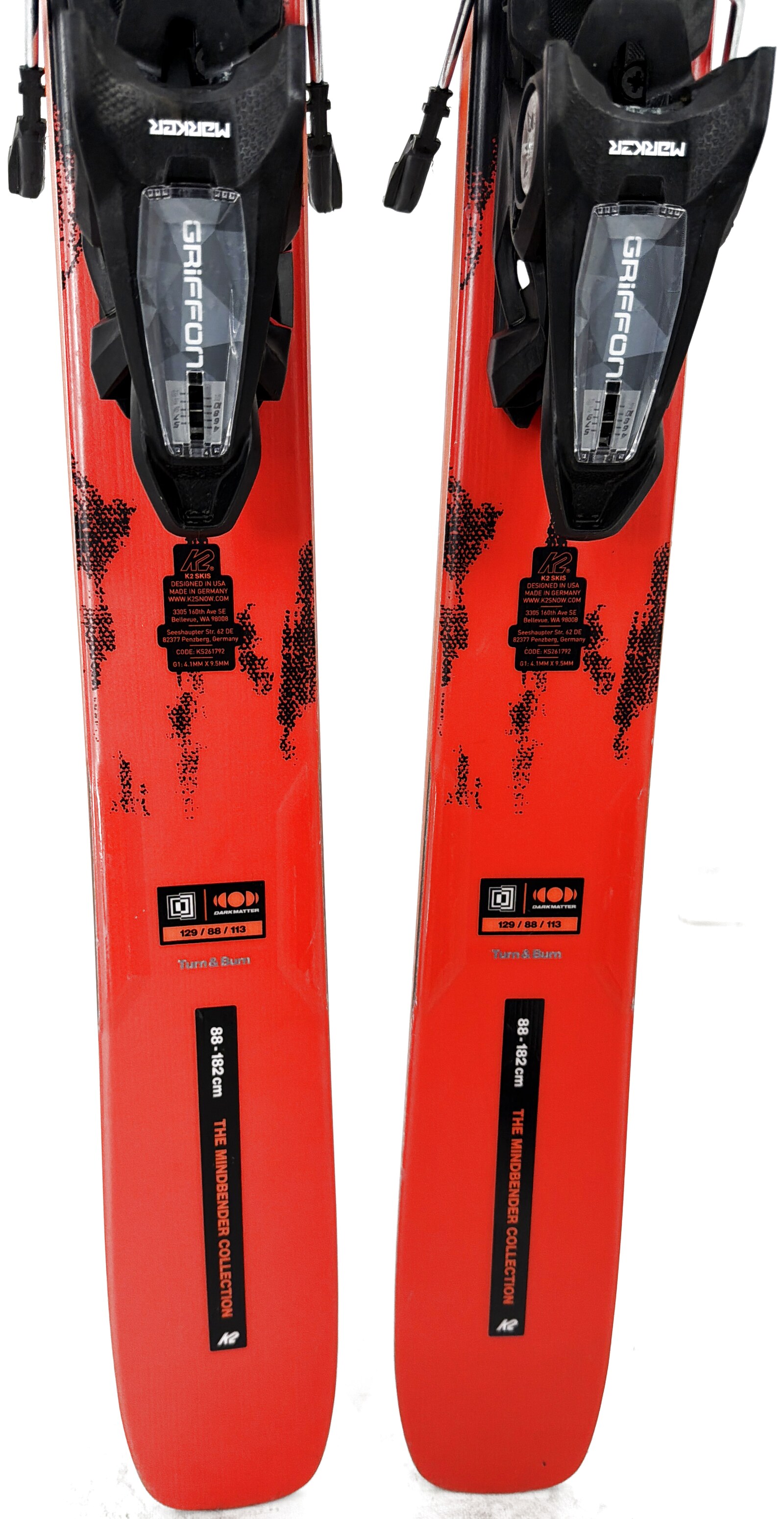 2027 K2 Mindbender 88 Skis Tail