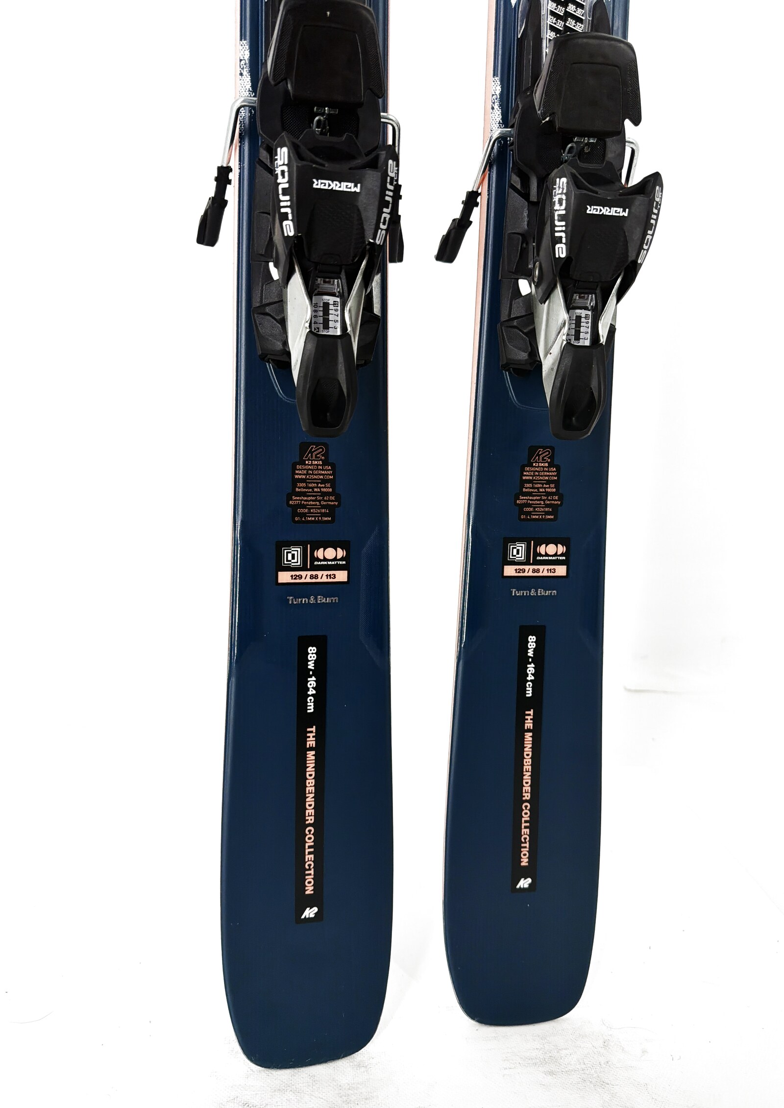 2027 K2 Mindbender 88 W Skis Tail
