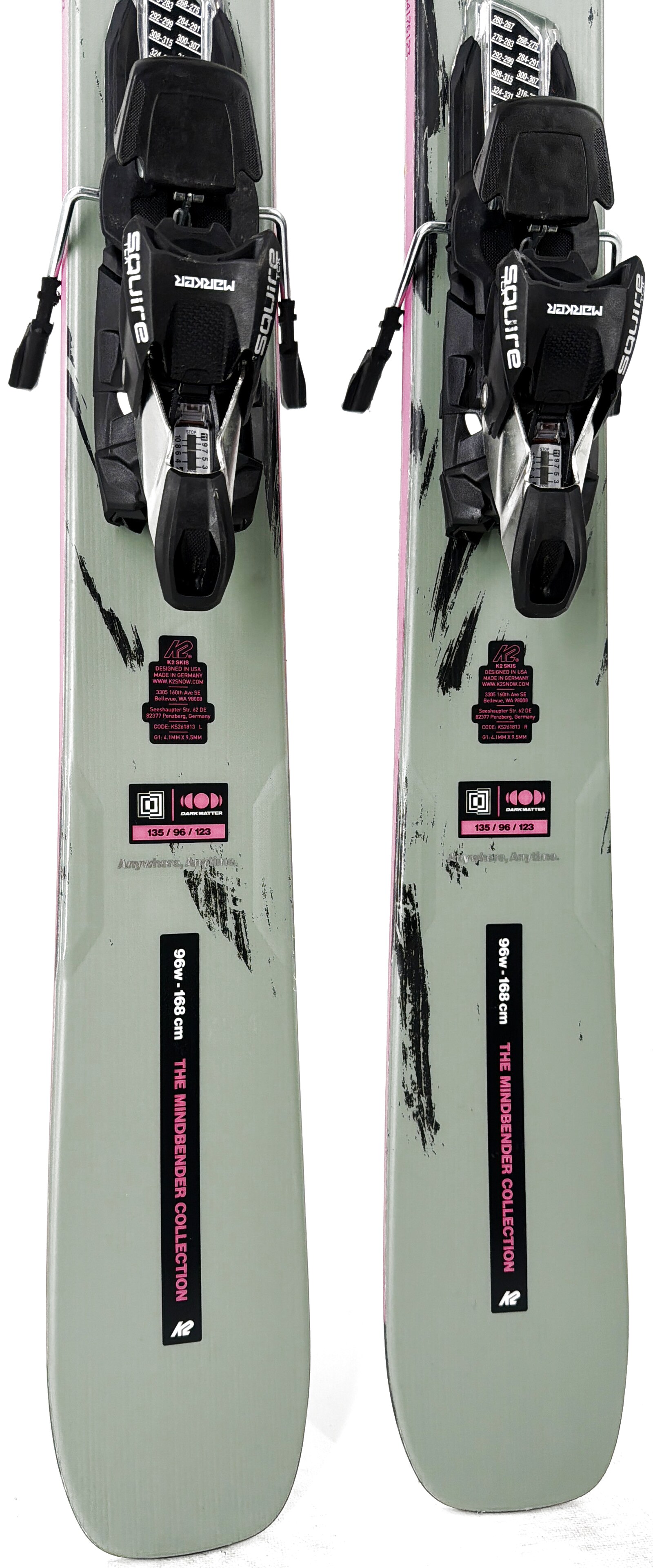2027 K2 Mindbender 96 W Skis Tail