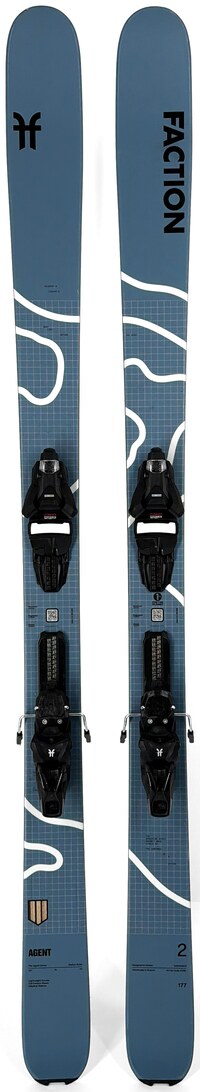 2026 Faction Agent 2 Skis Topsheets