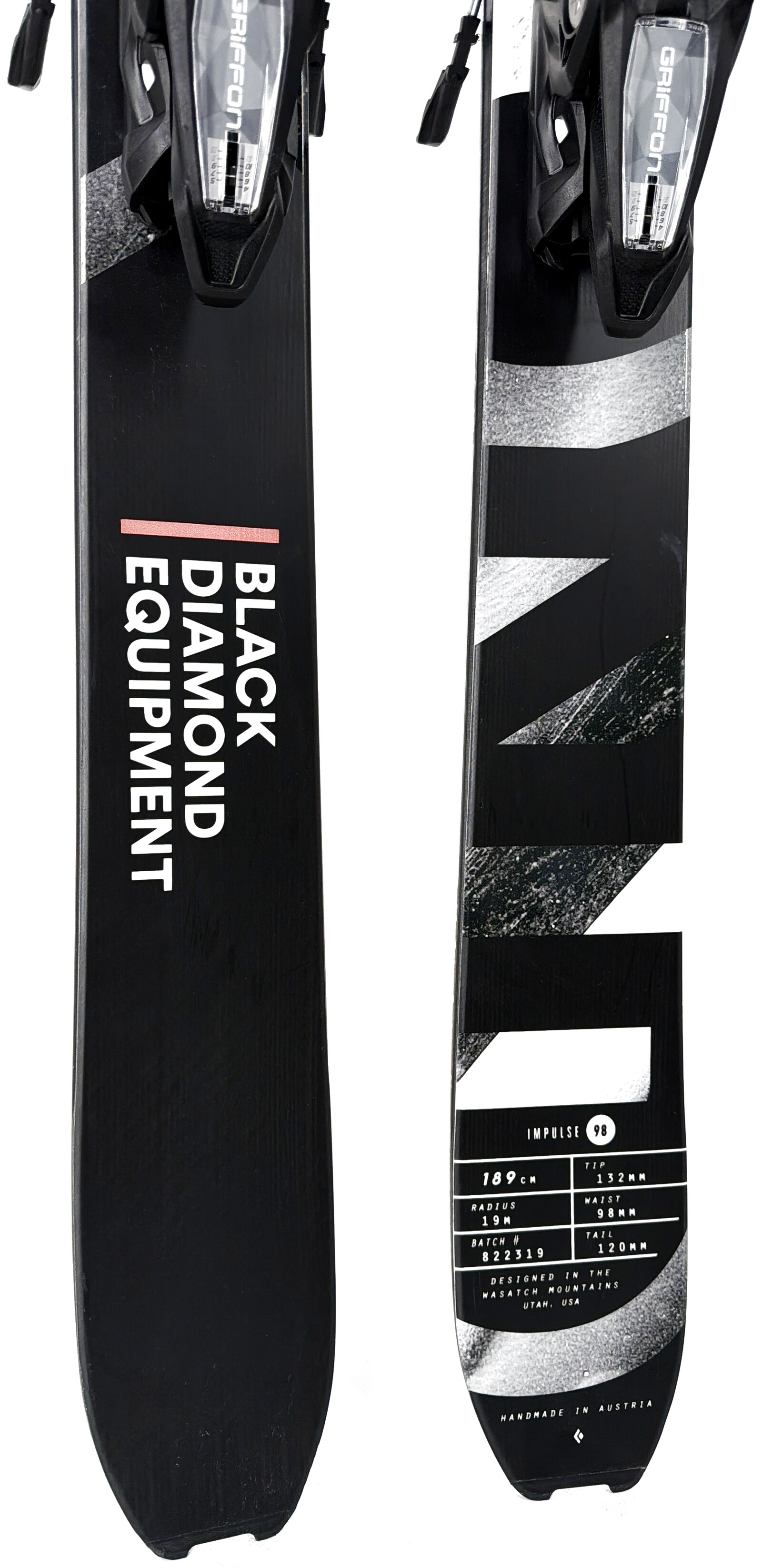 2024 Black Diamond Impulse 98 Skis Tail