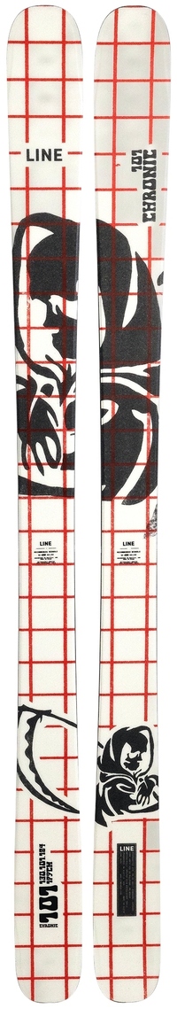 2027 Line Chronic 101 Skis Topsheets