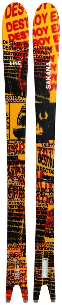 2027 Line Sakana Skis Topsheets