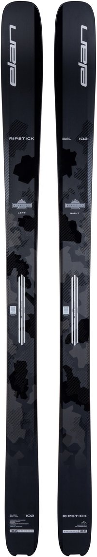 2027 Elan Ripstick 102 Black Edition Skis Topsheets