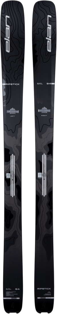 2027 Elan Ripstick 94 W Black Edition Skis Topsheets