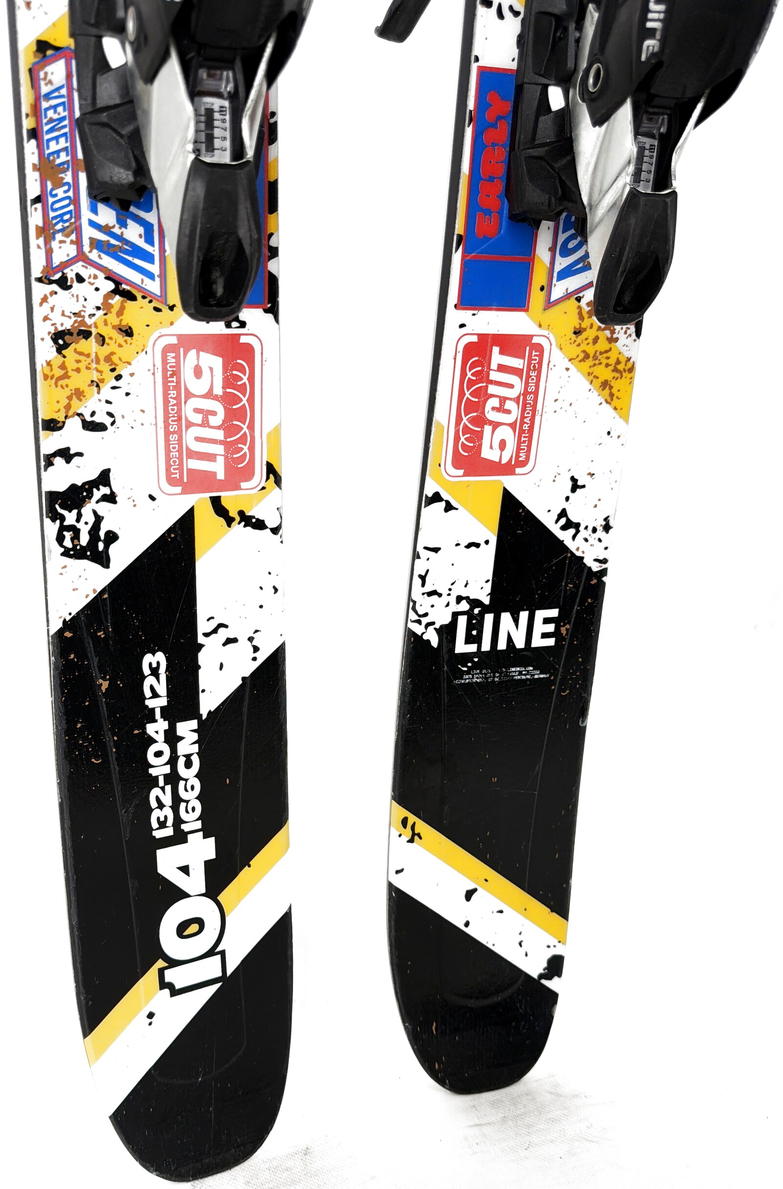 2026 Line Optic 104 Skis Tail