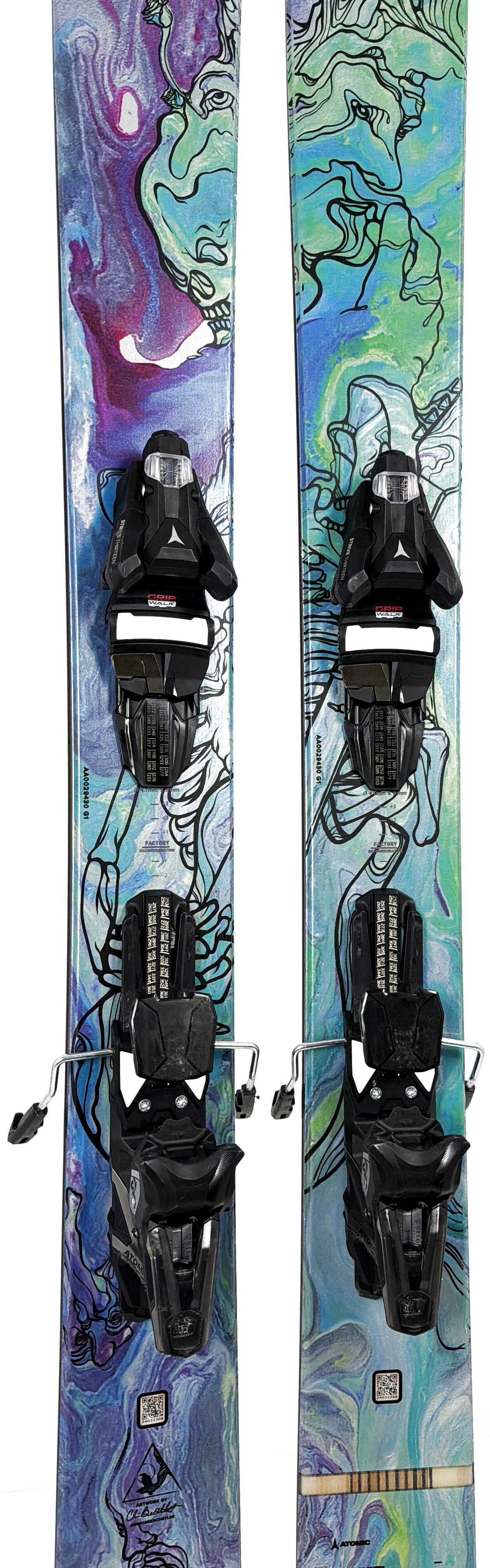 2023 Atomic Bent Chetler 120 Skis Mid