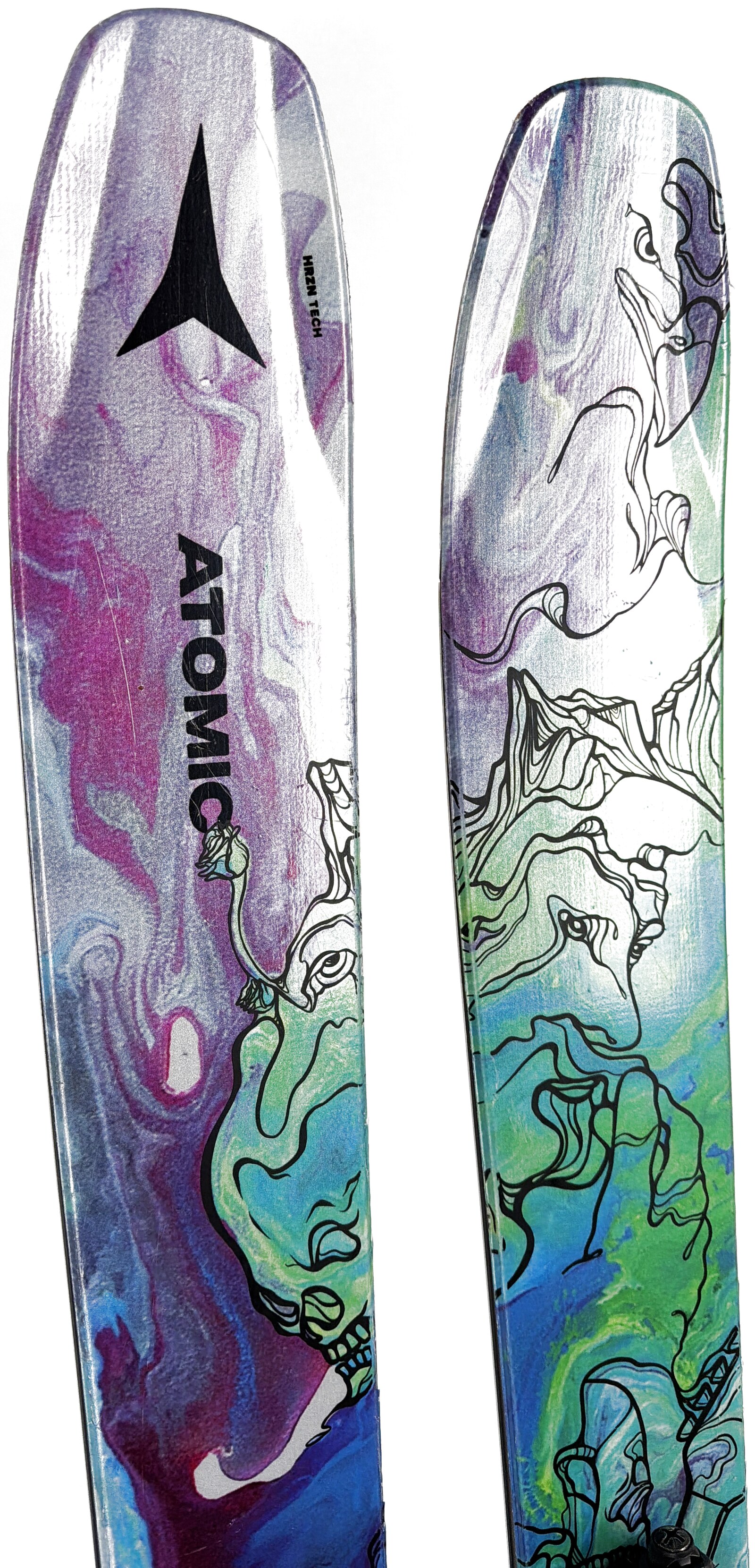 2023 Atomic Bent Chetler 120 Skis Tip