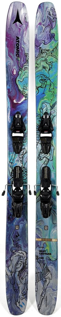 2023 Atomic Bent Chetler 120 Skis Topsheets