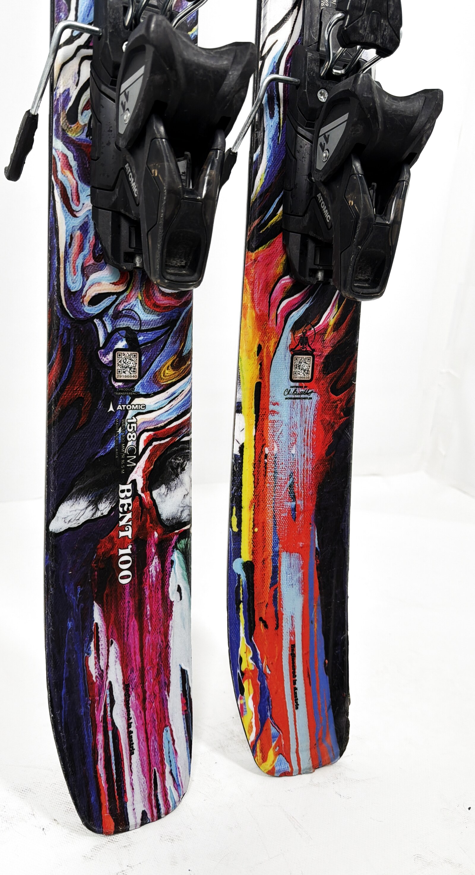 2025 Atomic Bent 100 Skis Tail
