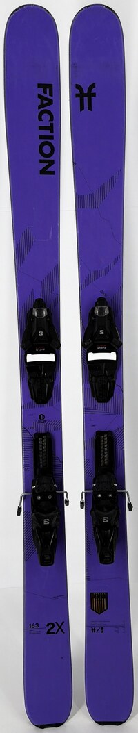 2025 Faction Agent 2X Skis Topsheets