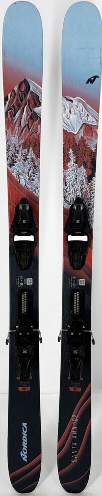 2025 Nordica Santa Ana 102 Skis Topsheets