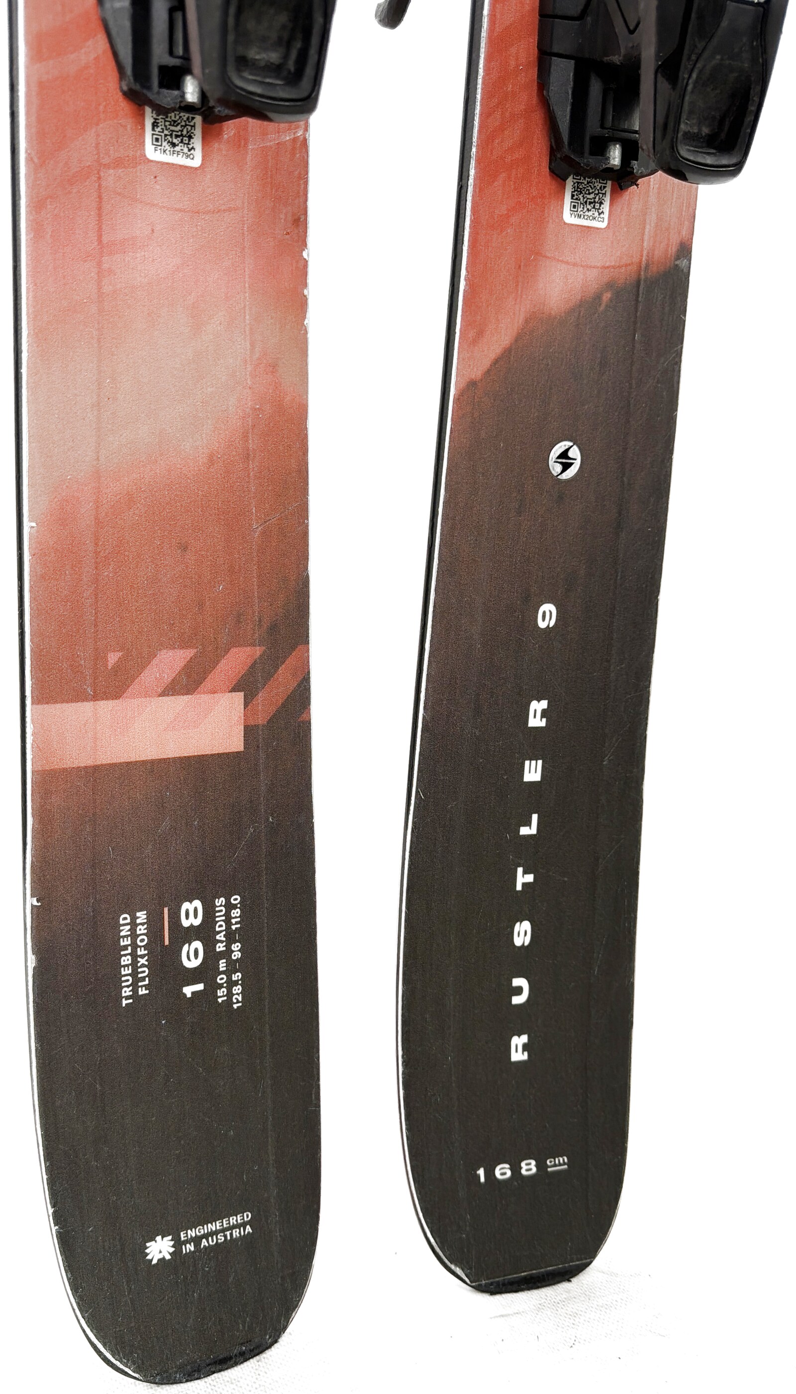 2025 Blizzard Rustler 9 Skis Tail