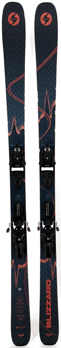 2025 Blizzard Anomaly 88 Skis Topsheets