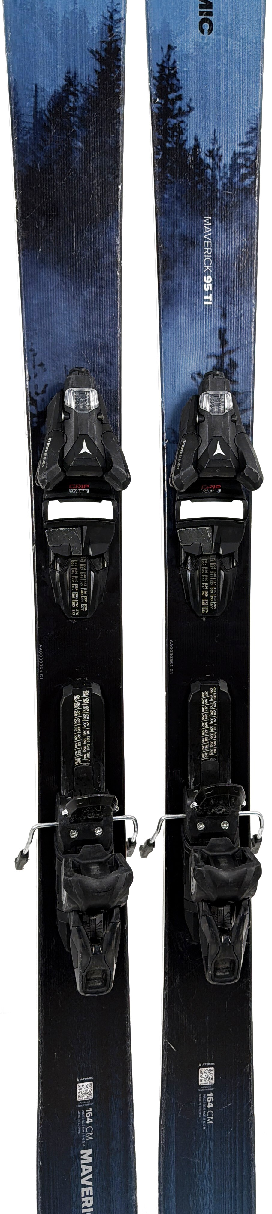 2025 Atomic Maverick 95 Ti Skis Mid