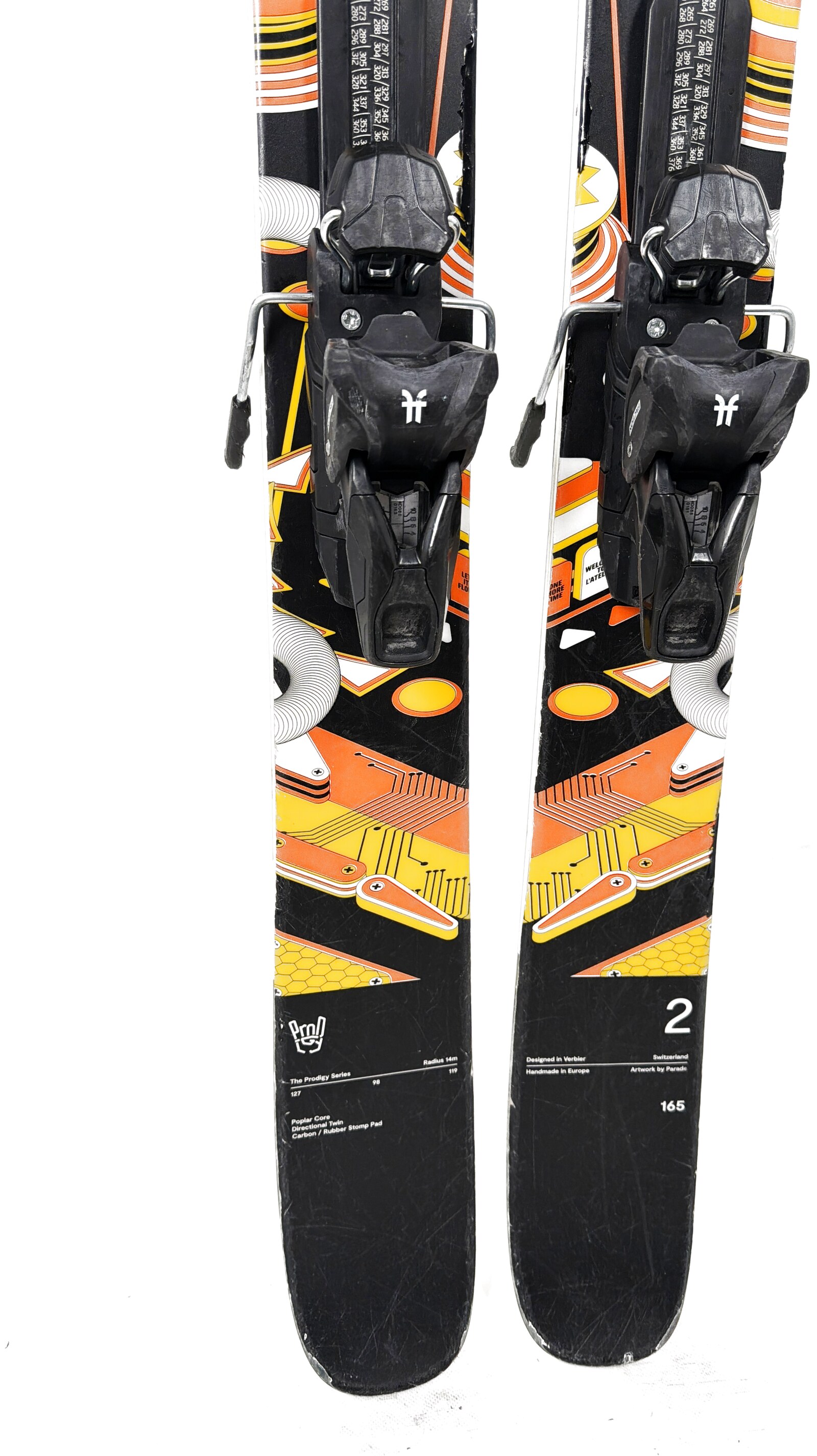 2026 Faction Prodigy 2 Skis Tail