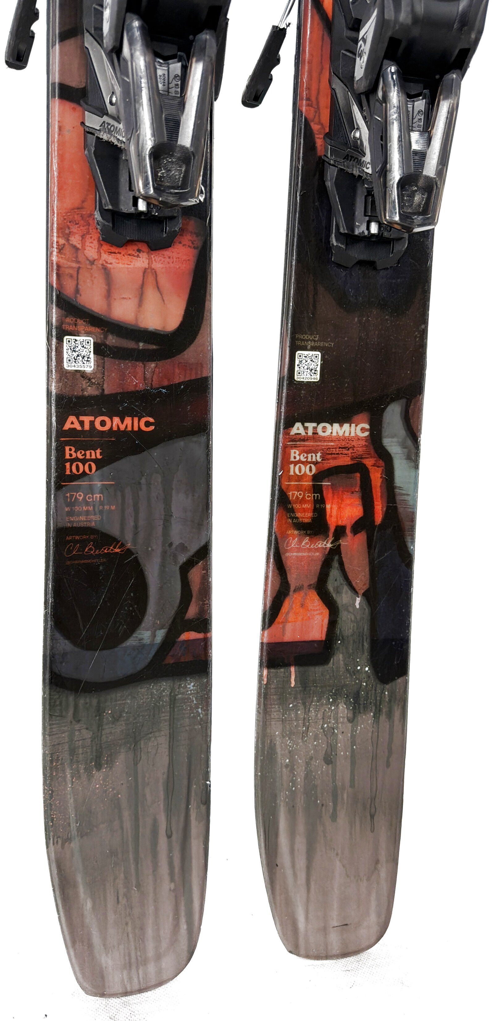 2026 Atomic Bent 100 Skis Tail