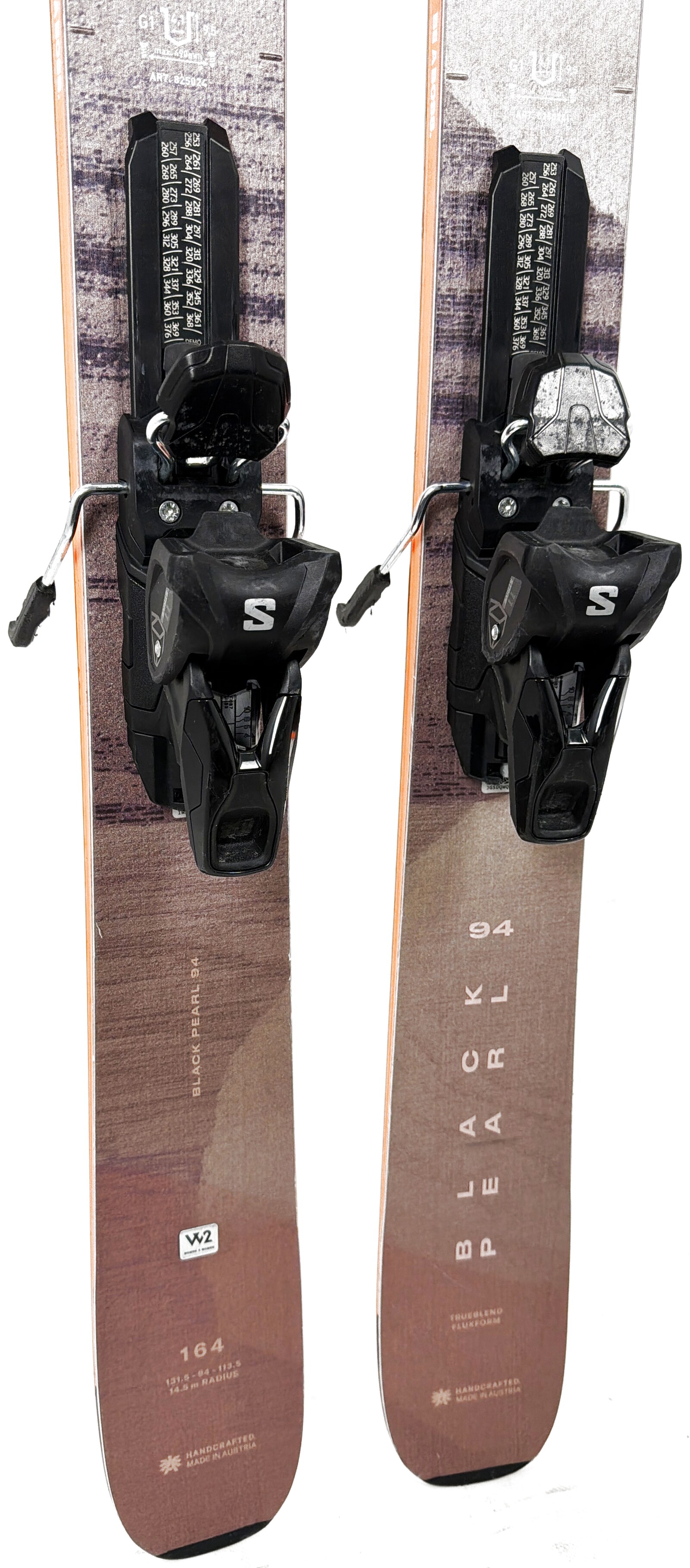 2026 Blizzard Black Pearl 94 Skis Tail